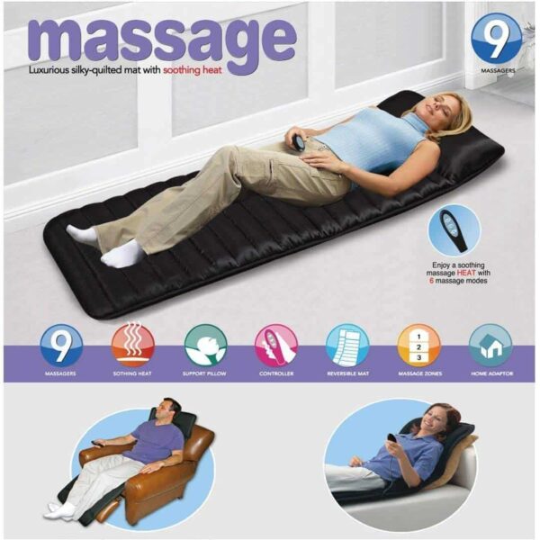 Massager Bed Cushion with Remote Control