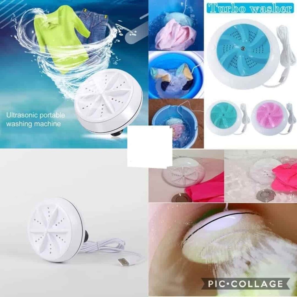 Mini Portable Usb Turbine Washing Machine Lazy Dropshipping Store